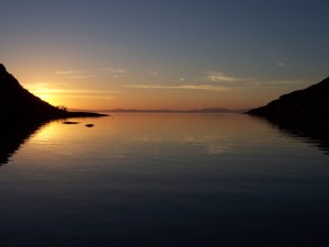 View from our camp at Playa Mesteno